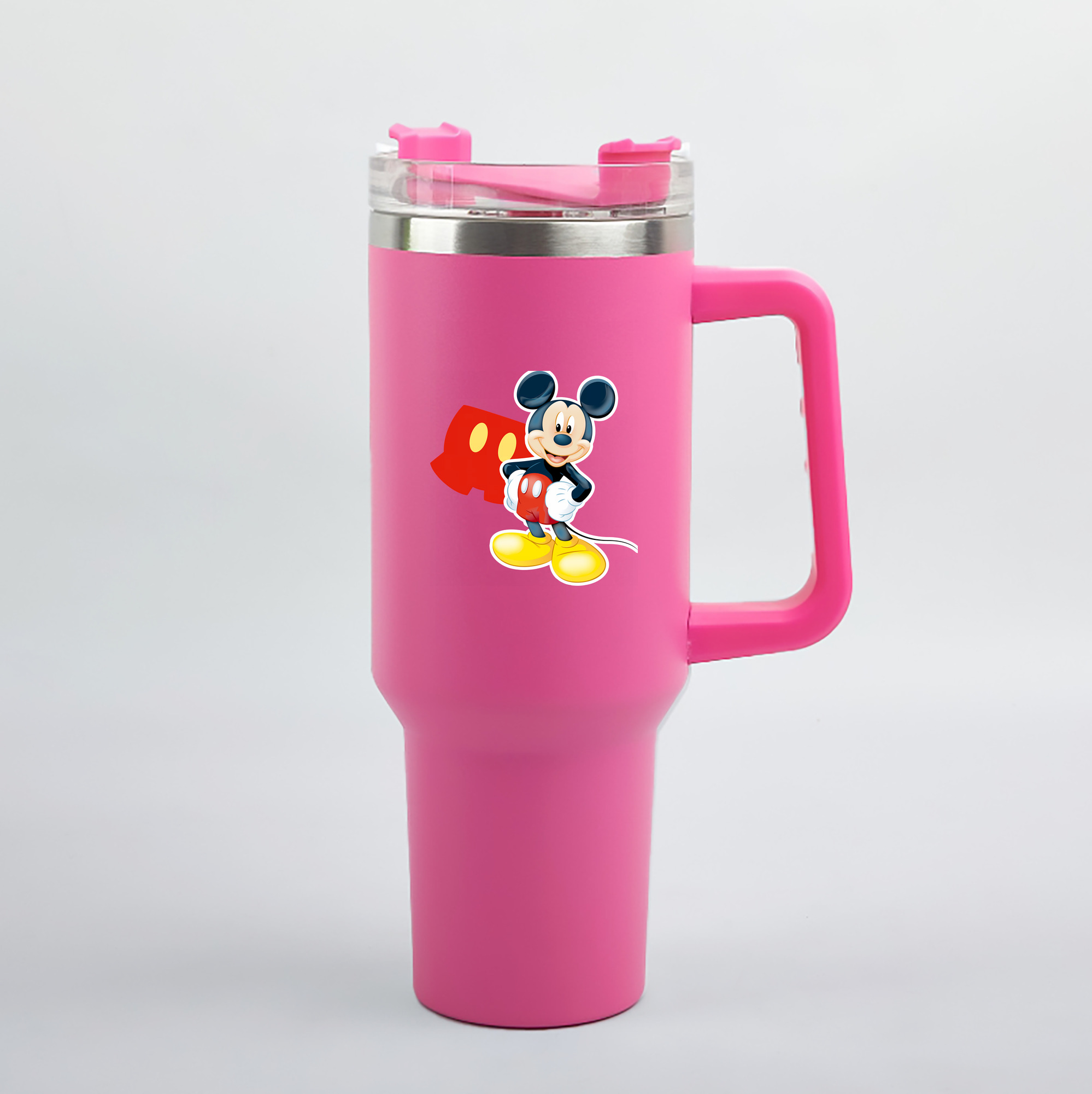 （画像用） ミッキーマウス Mickey Mouse 1200mL車用タンブラー（カラープリント）